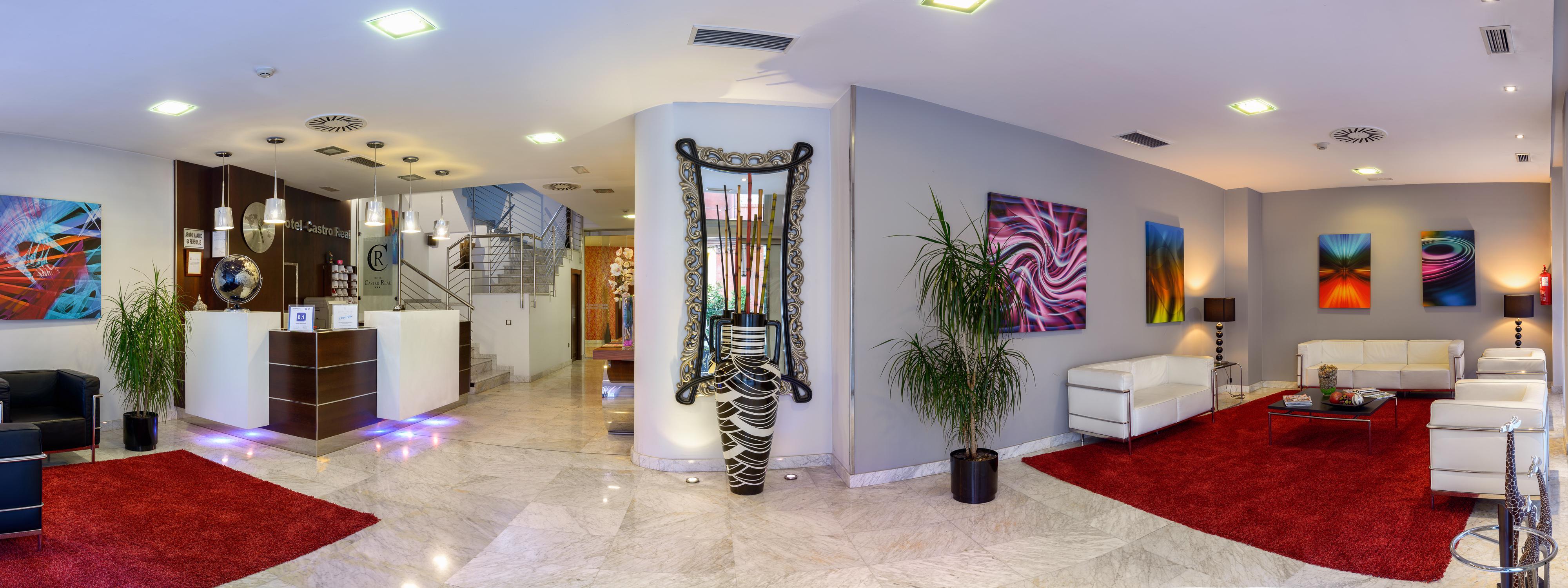 Hotel Castro Real Oviedo Bagian luar foto