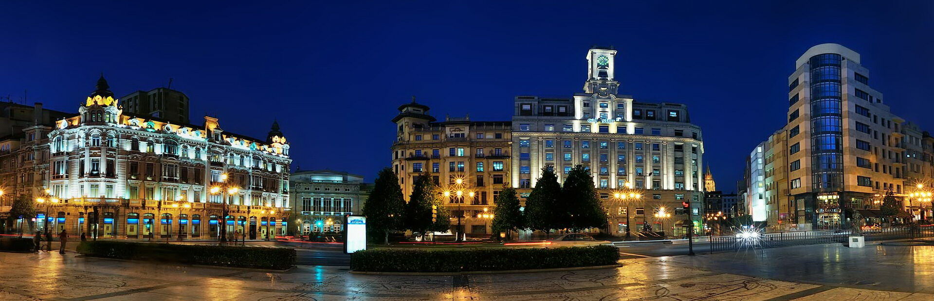 Hotel Castro Real Oviedo Bagian luar foto